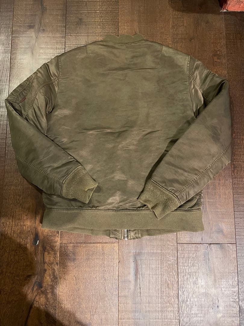 fuct SSDD オリーブ MA-1 ジャケット Mサイズ