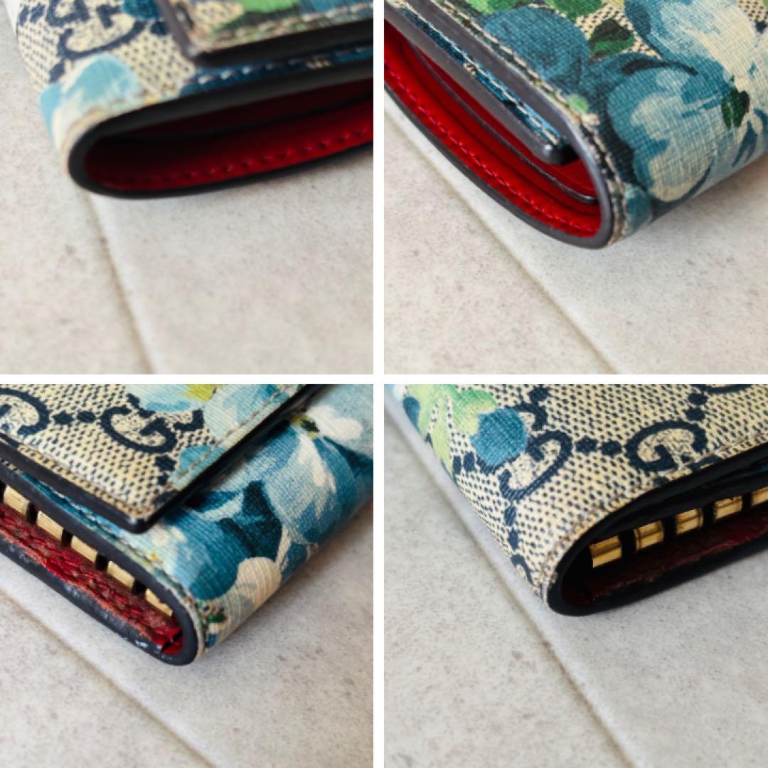 【希少】GUCCI GGブルームス ６連キーケース 花柄 GGスプリーム