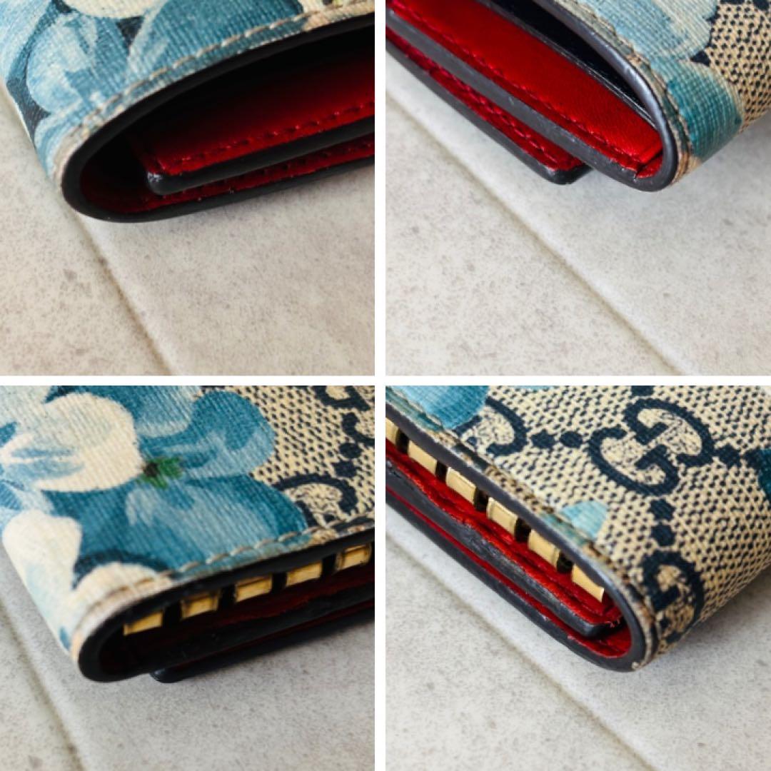 【希少】GUCCI GGブルームス ６連キーケース 花柄 GGスプリーム