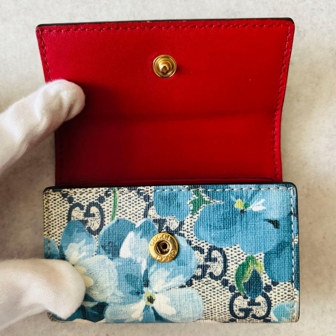 【希少】GUCCI GGブルームス ６連キーケース 花柄 GGスプリーム