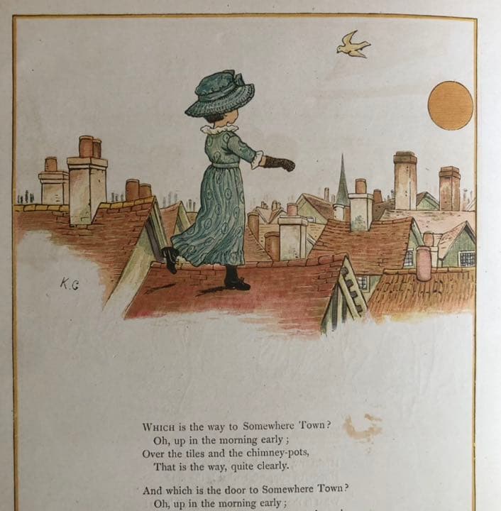 アンダーザウインドウ　1878年　初版　初刷　メルカリ便で発送します。