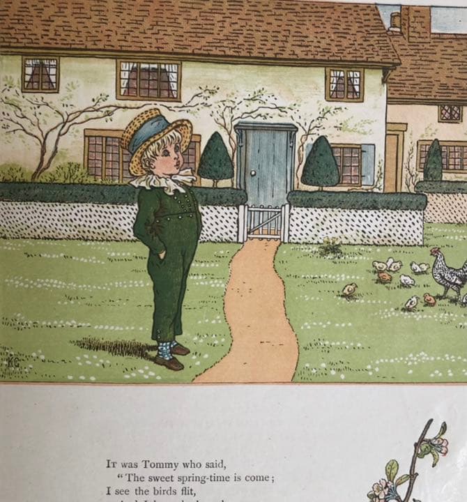 アンダーザウインドウ　1878年　初版　初刷　メルカリ便で発送します。