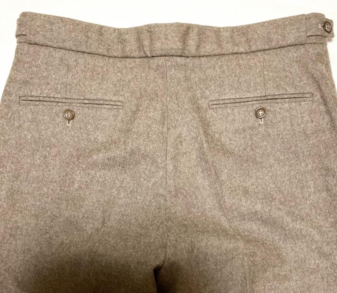 JIL SANDER ウールテーパードパンツ　/48 サンプル　ジルサンダー
