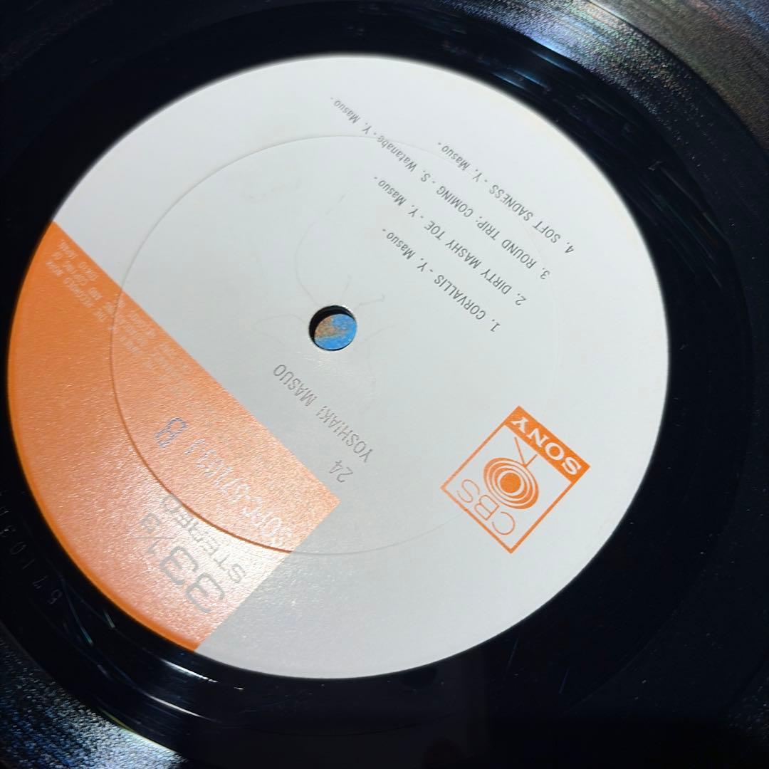 [レコード] 増尾好秋 24 Poshiyaki Masuo LP