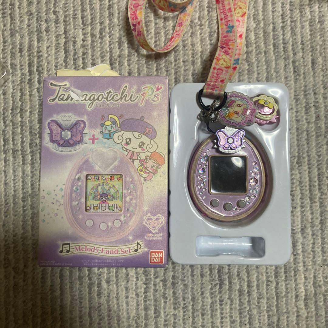 たまごっちピース クラシックピンク 写真内付属品付き