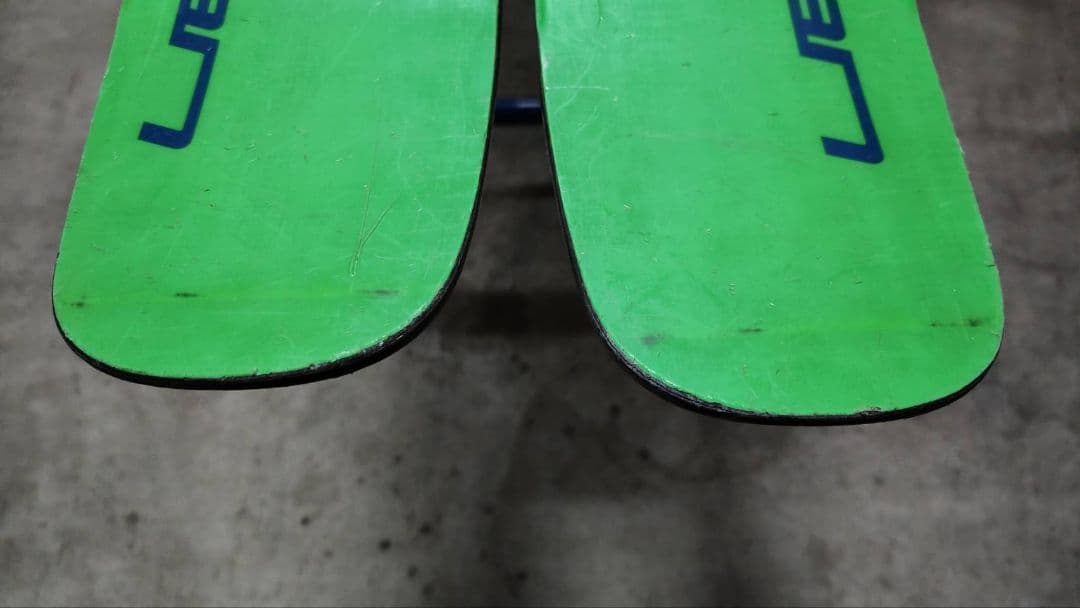 エラン　バックカントリー用　スキー板　緑