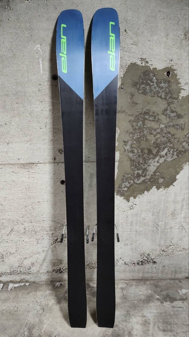 エラン　バックカントリー用　スキー板　緑