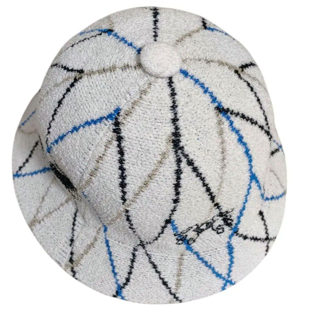 KANEDA×KANGOLPlaid Bermuda Casual ハット　白