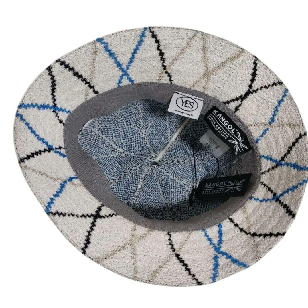 KANEDA×KANGOLPlaid Bermuda Casual ハット　白