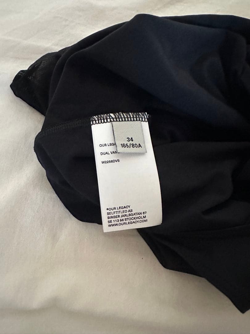 Our Legacyブラックワンピース水着
