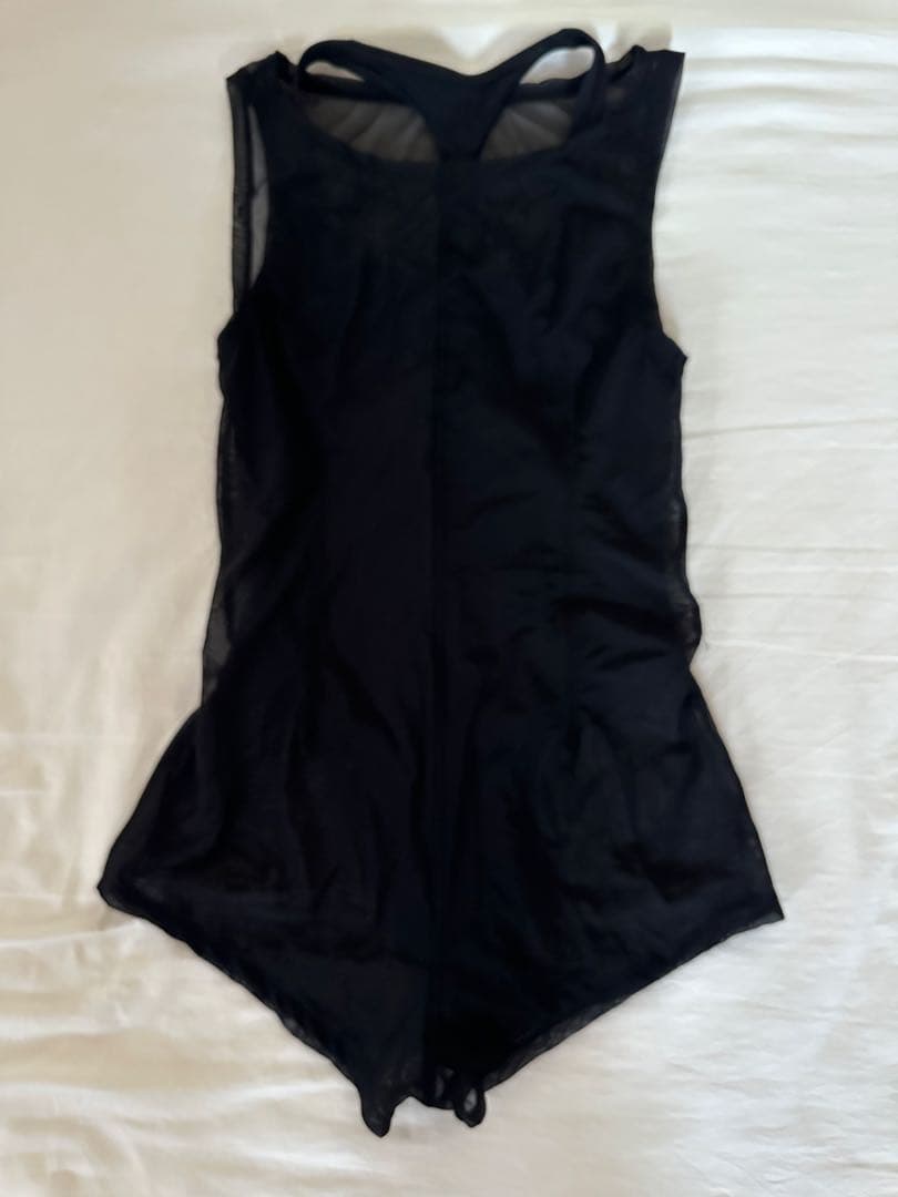 Our Legacyブラックワンピース水着