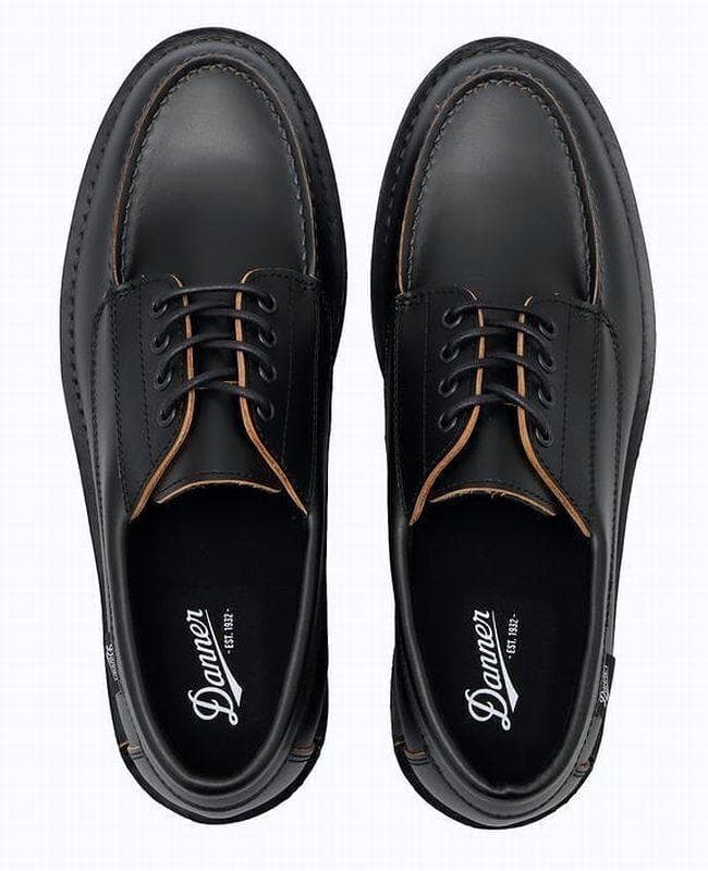 専用　ダナー ブローガン 茶芯 モカシン レザー シューズ 黒 26.5 ①