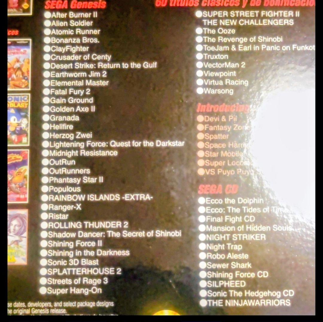 SEGA GENESIS Mini2 動作確認済み