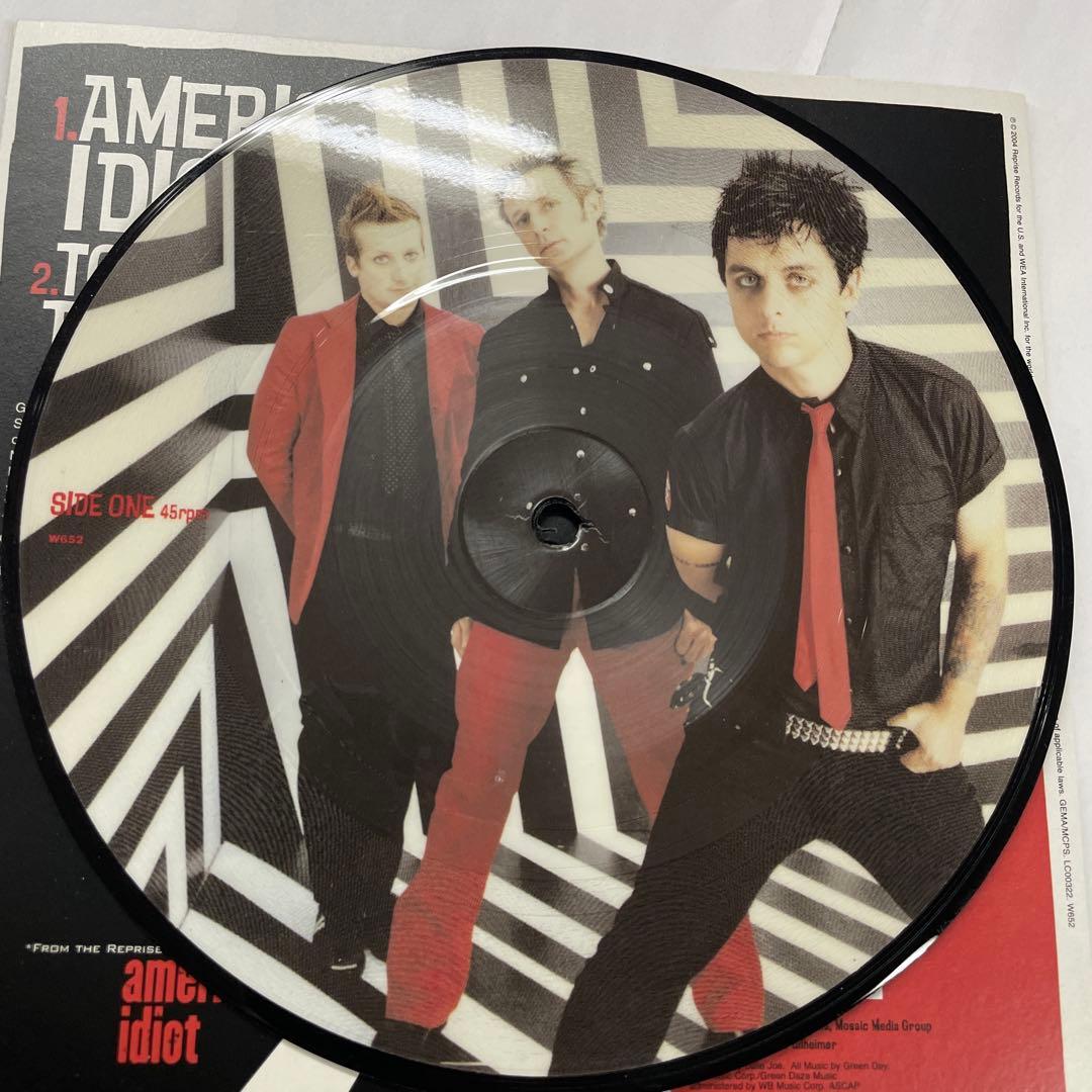 GREEN DAY american idiot ピクチャーディスク新品7\"