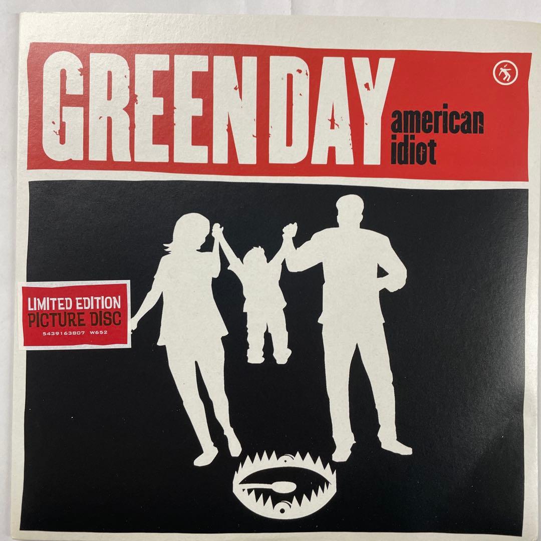 GREEN DAY american idiot ピクチャーディスク新品7\"