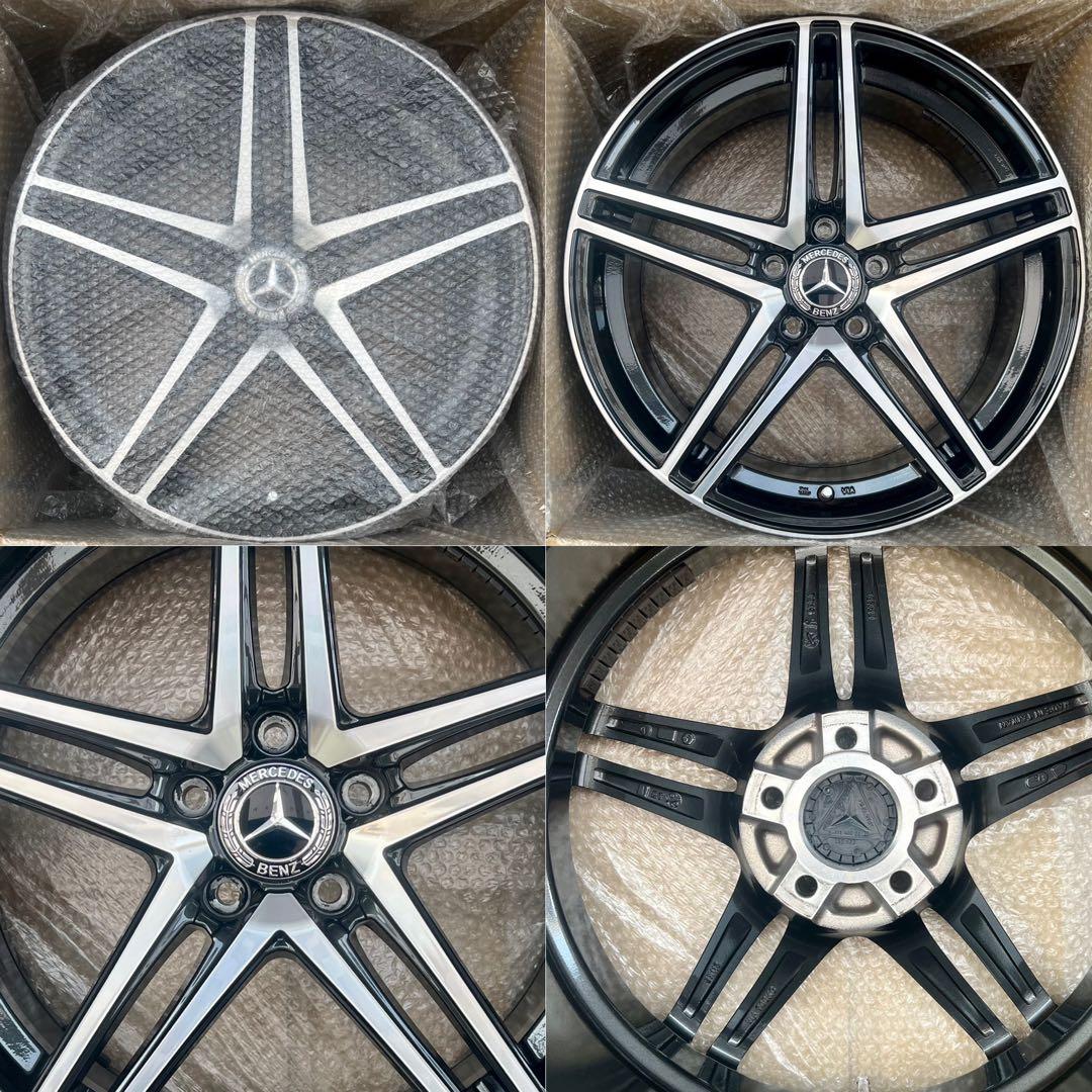 ★ゲルペ★ベンツ GLC X253 AFTザンク ホイール18インチ4本