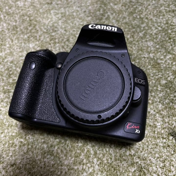 『ジャンク扱い』一眼レフCANON EOS Kiss X3　レンズ、アクセサリー
