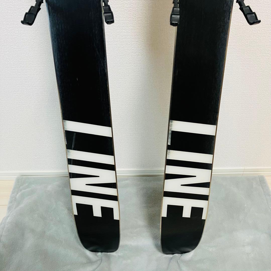 LINE タイガースネーク 157cm スキー板 ビィンディング付き