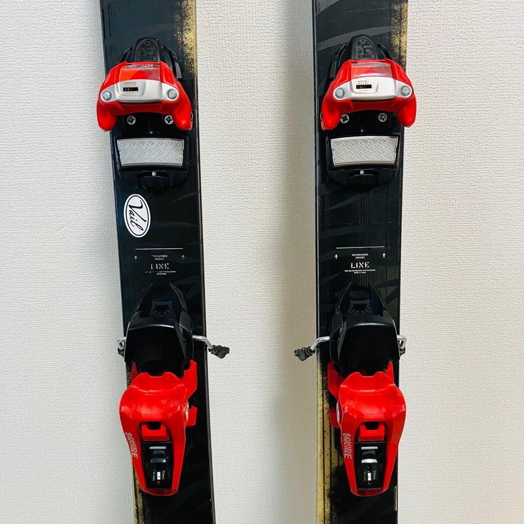 LINE タイガースネーク 157cm スキー板 ビィンディング付き