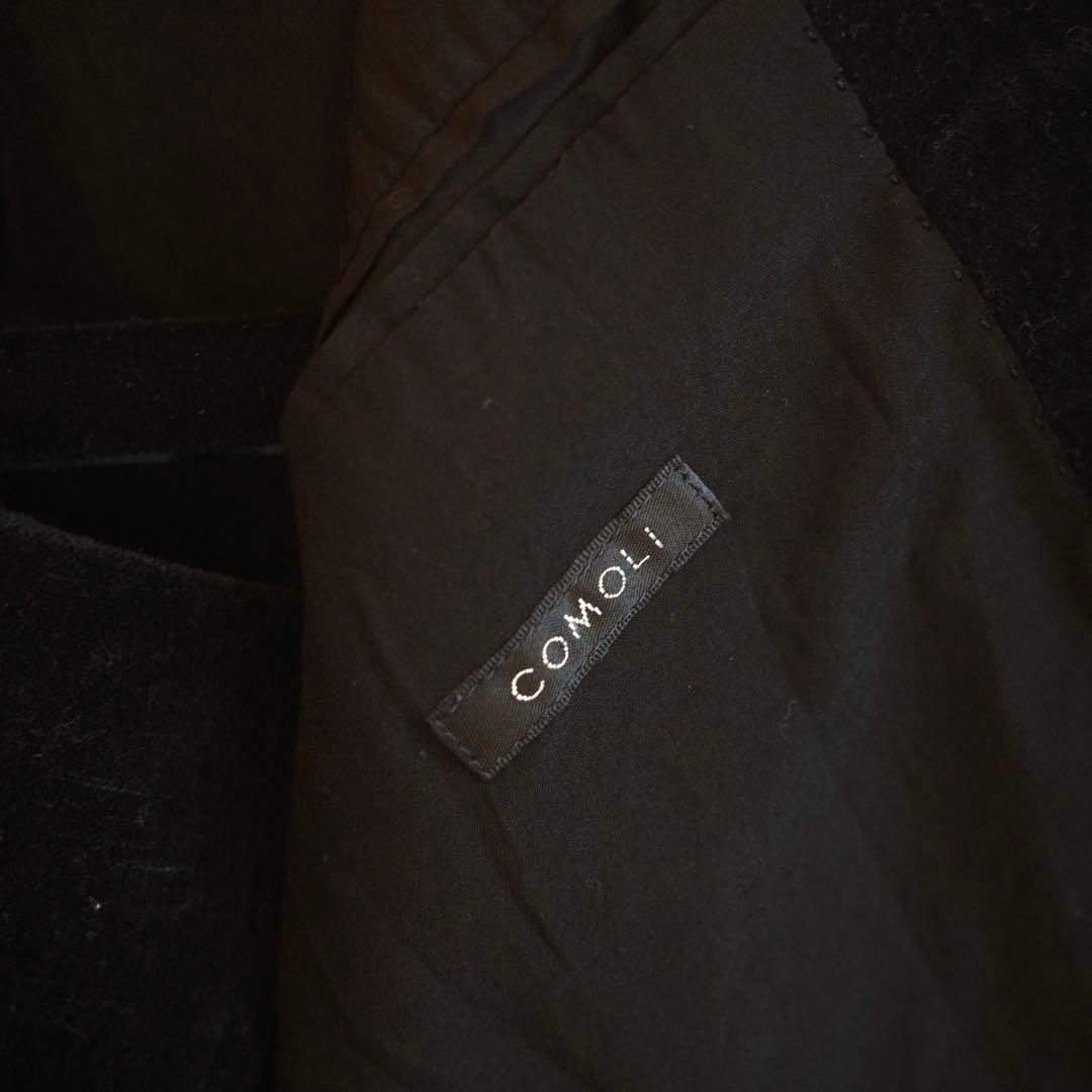 comoli20AW別珍スタンドカラージャケットセットアップ