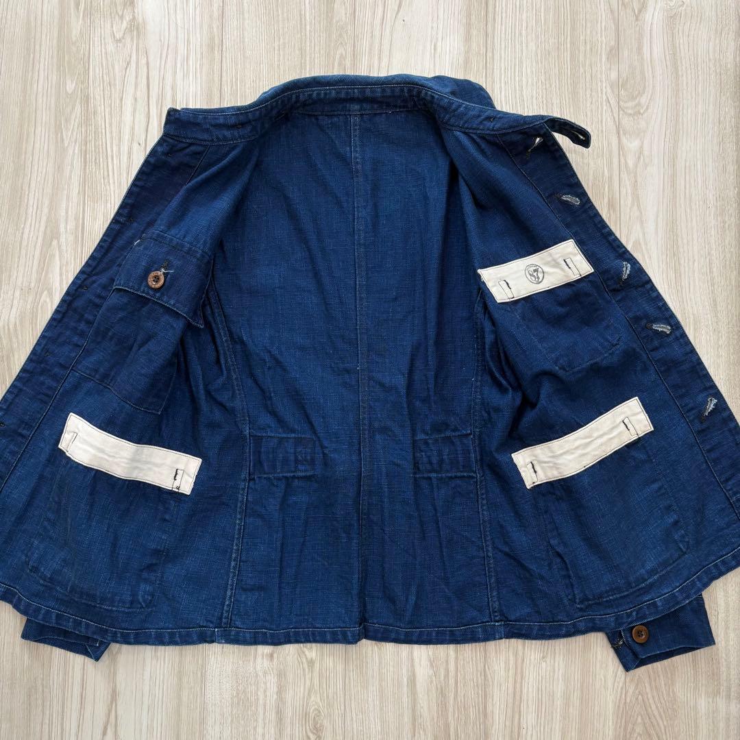 【美品】シュガーケーン×ミスターフリーダム カバーオール S 日本製