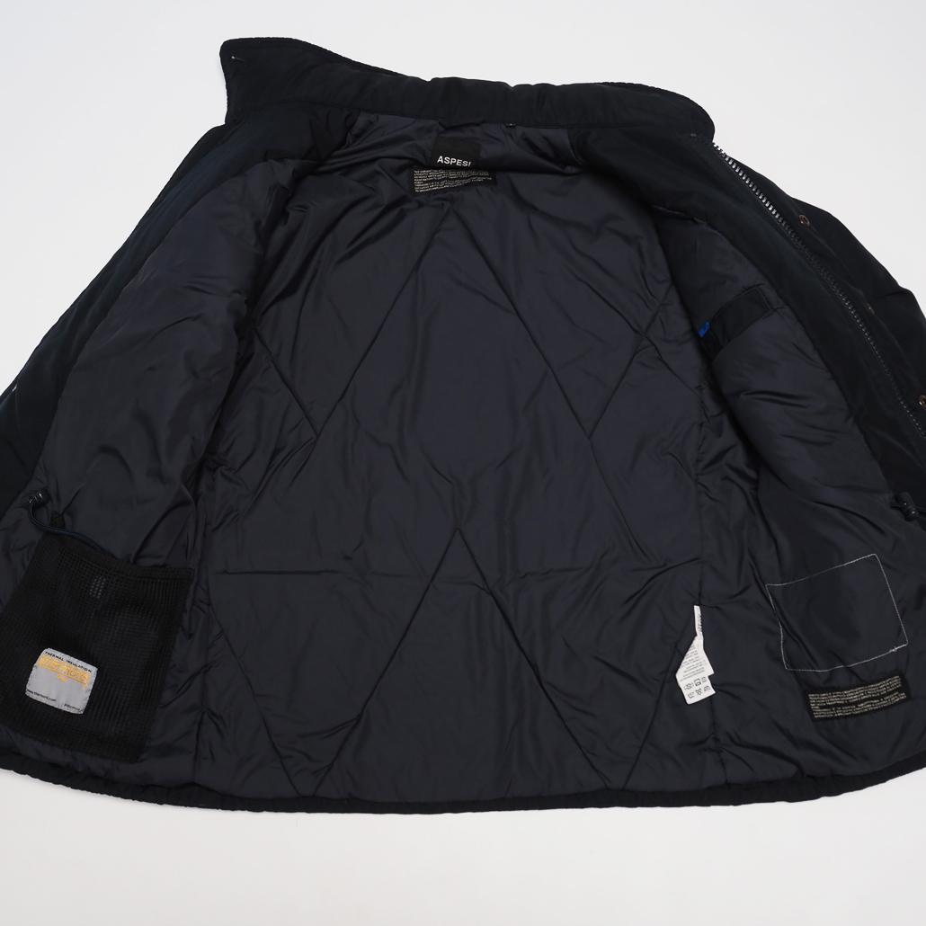 ASPESI M-65 G840 NEW FIELD JACKET 中綿入り 紺