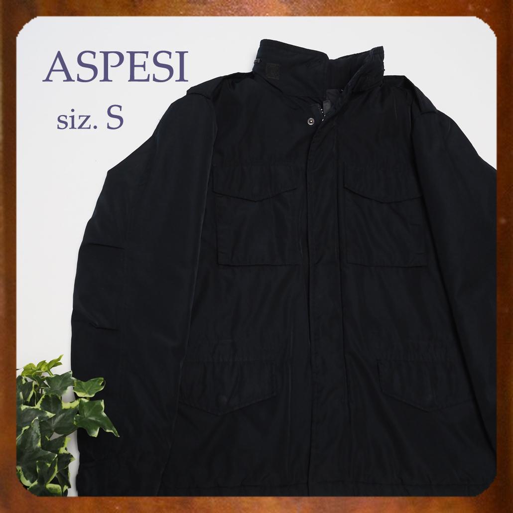 ASPESI M-65 G840 NEW FIELD JACKET 中綿入り 紺