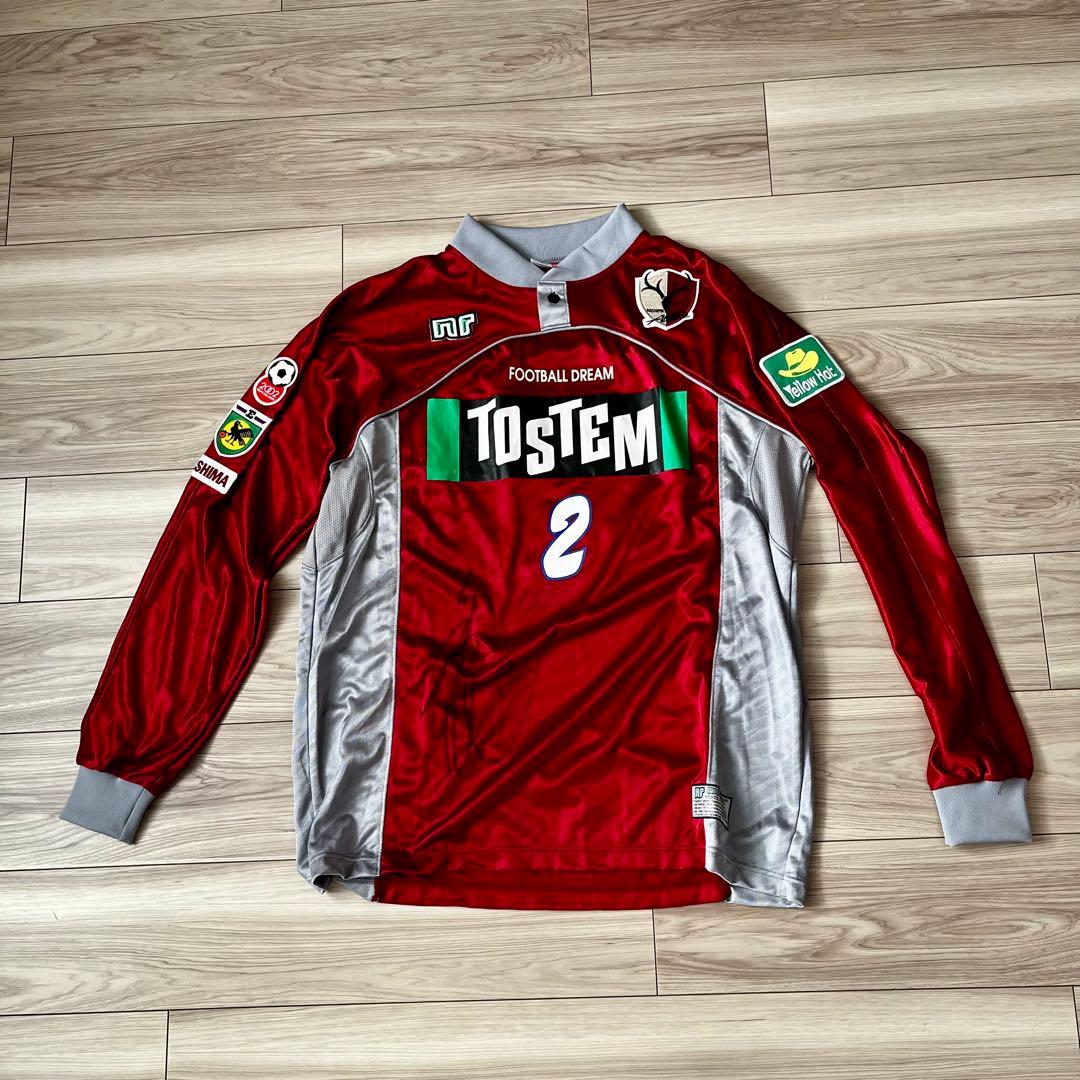 鹿島アントラーズ　ユニフォーム　サイン入り