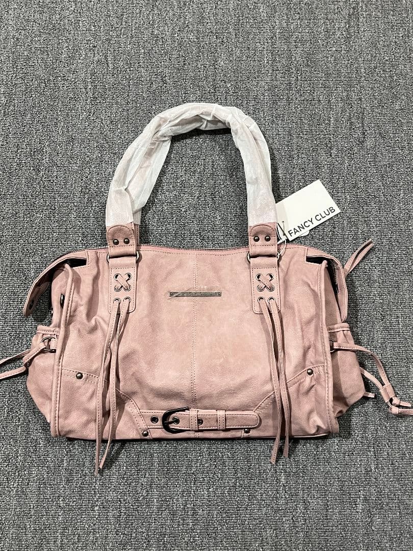 FANCY CLUB ピンク ショルダーバッグ