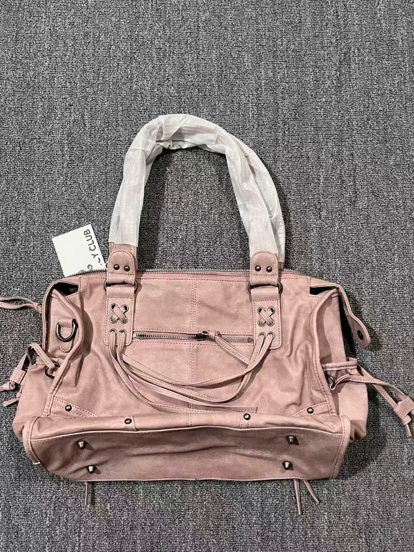 FANCY CLUB ピンク ショルダーバッグ