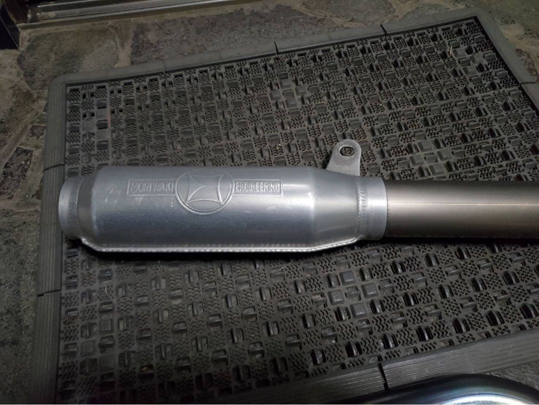 Oゼファー400 希少モリワキ　モナカマフラー