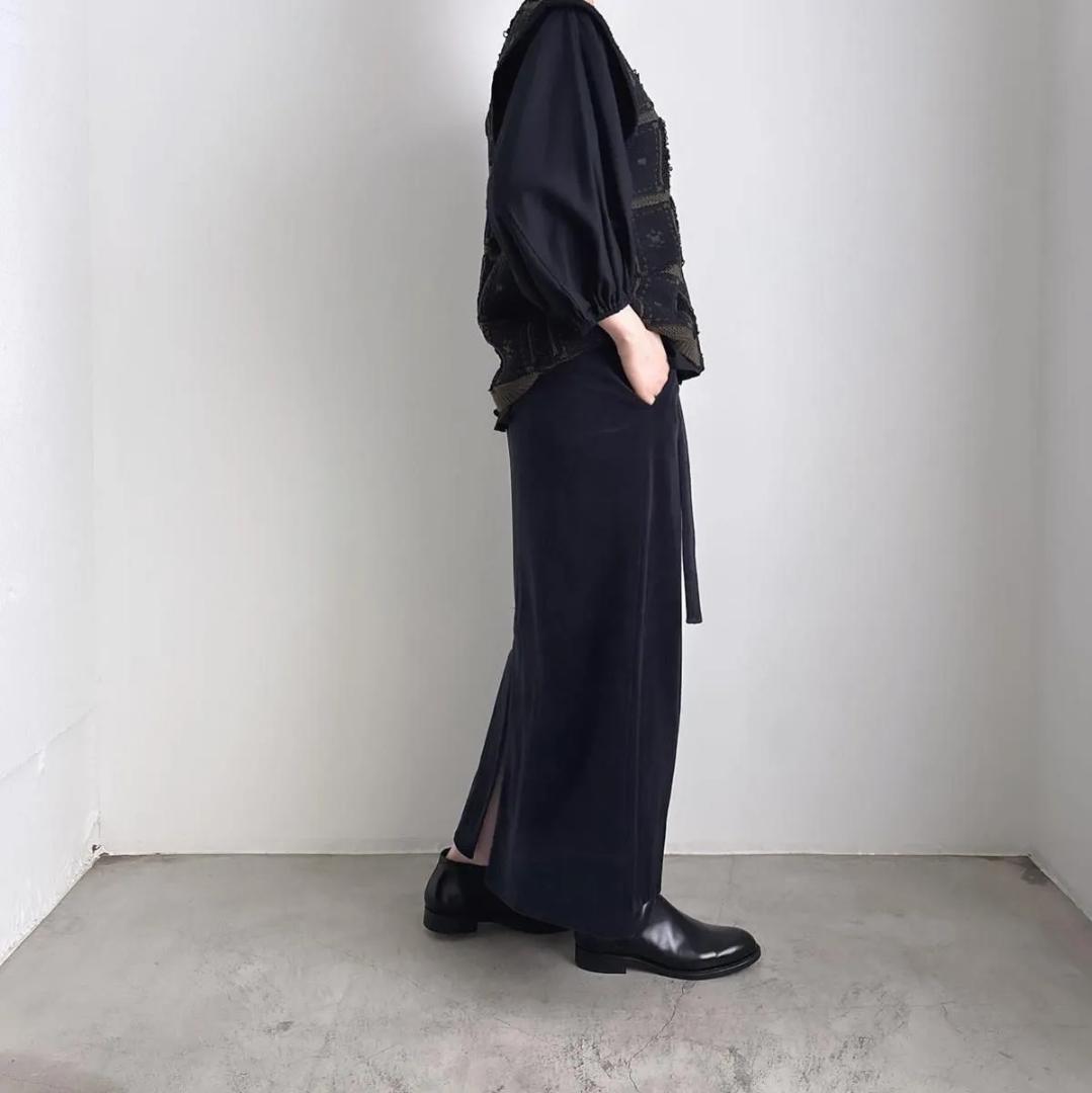 ONICA ニットベスト blocked-jacquard vest　オニカ