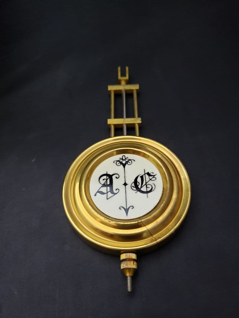 昭和レトロ　愛知時計　アイチ時計　ゼンマイ　振り子時計　掛時計