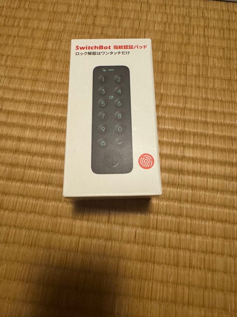 【新品未使用】Switch bot 指紋認証パッド Suica対応