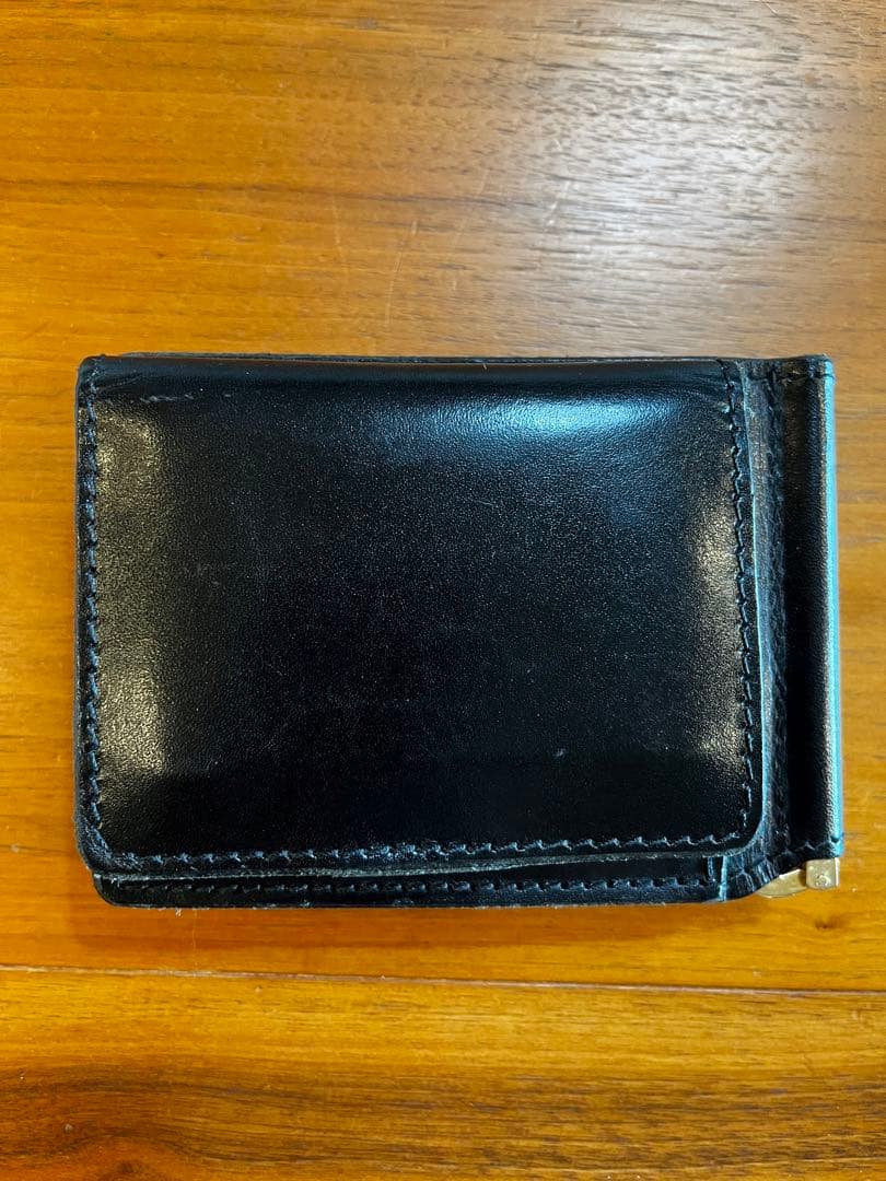 値下げ！ ローター　マネークリップ　ルガートレザー