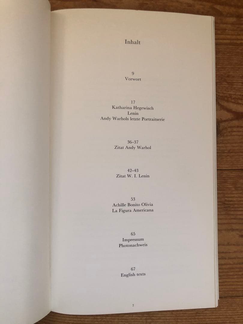 「LENIN 」by WARHOL