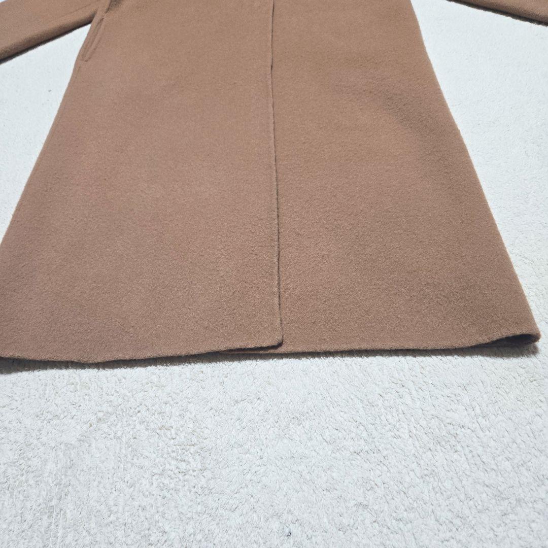 ソージュ　ウールリバーコート　キャメル