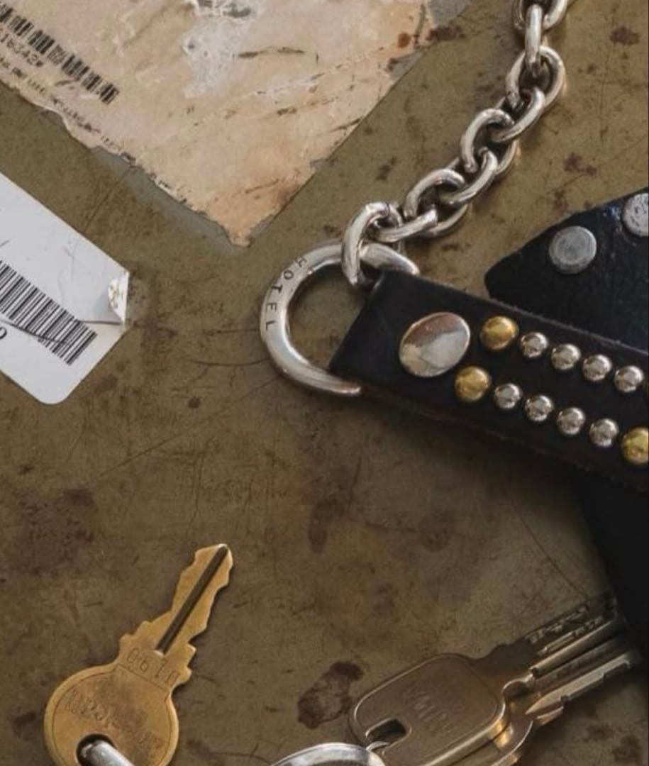 ホテルという名の美容室 HOTEL × 三軒茶屋USコラボ ウォレットチェーン