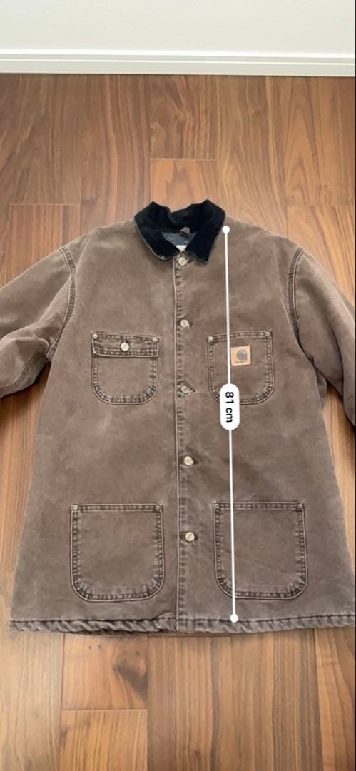 美品USA製 Carhartt ミシガンチョアコートOVY着◎