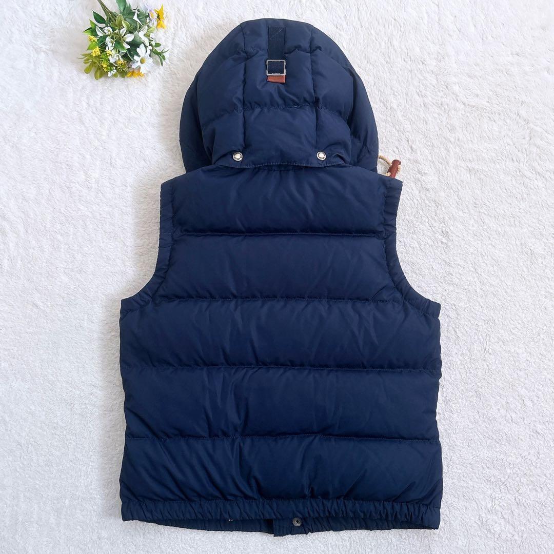 POLO RALPH LAUREN 2way ダウンベスト ホースロゴ 紺色 M