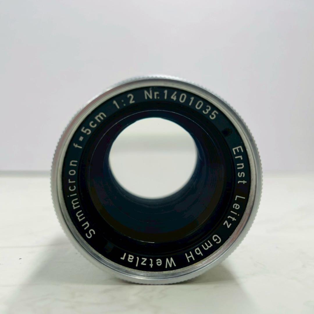 Ernst Leitz Summicron 5cm F2 ズミクロン 単焦点