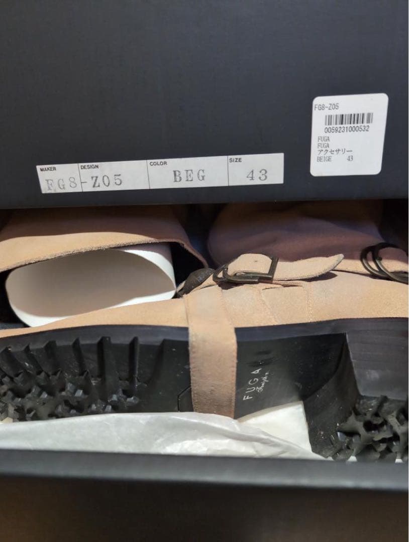 FUGA ブーツ size43