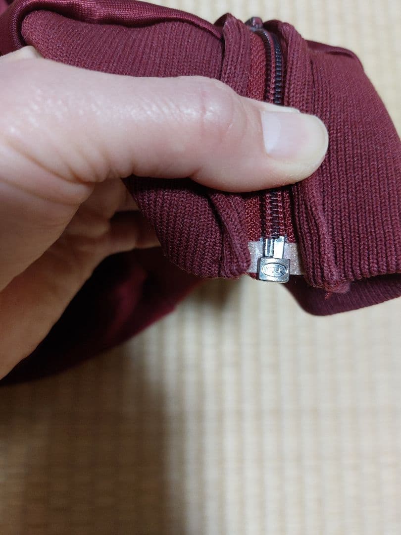 adidas バーガンディ atp M 美品　80年代　好配色　オリジナル