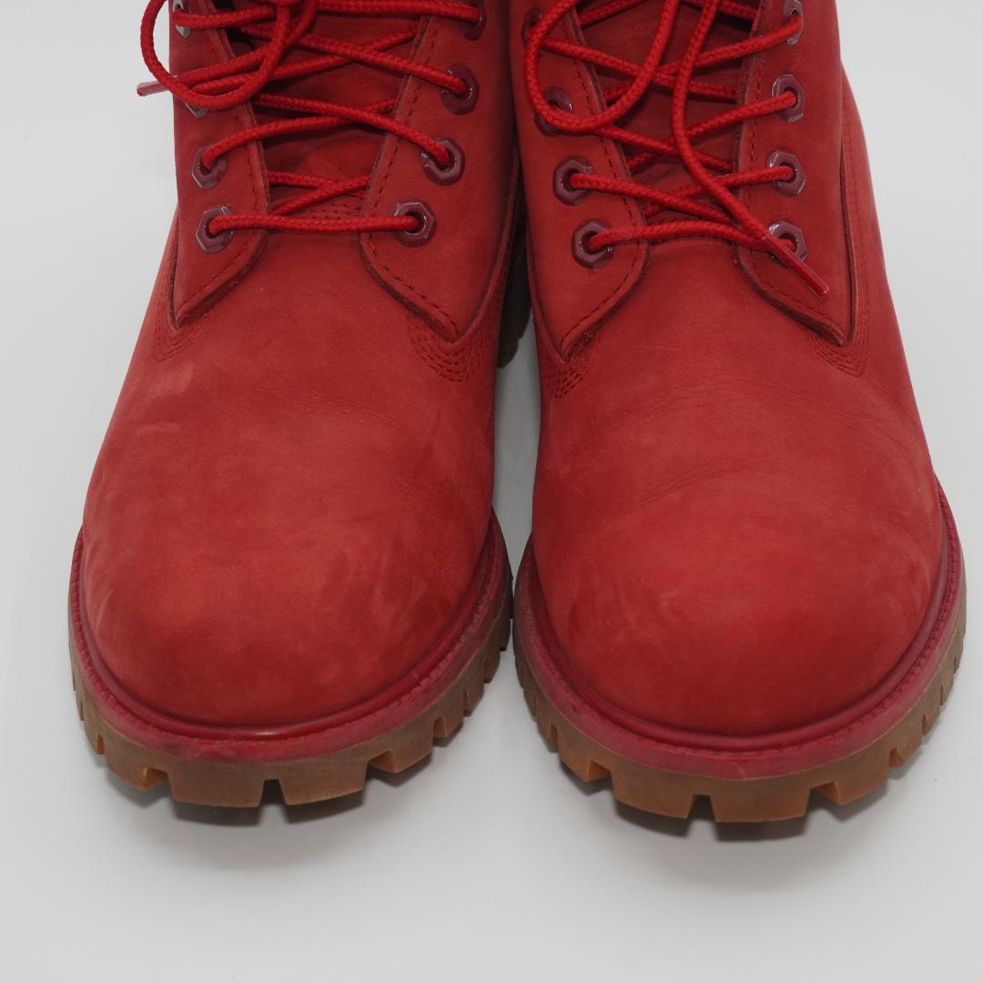 1907　ティンバーランド　26.5　6インチプレミアムブーツ　A1149　赤