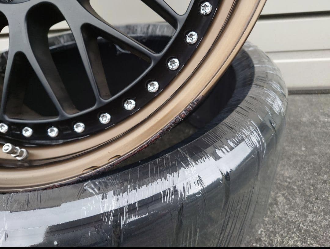 ともWORK ジスタンス W10M 深リム 19㌅4本セット①