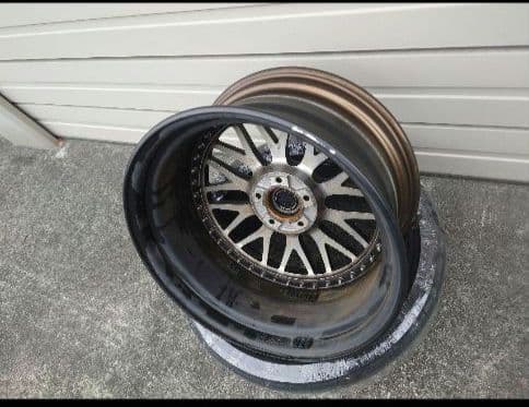 ともWORK ジスタンス W10M 深リム 19㌅4本セット①