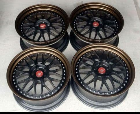 ともWORK ジスタンス W10M 深リム 19㌅4本セット①