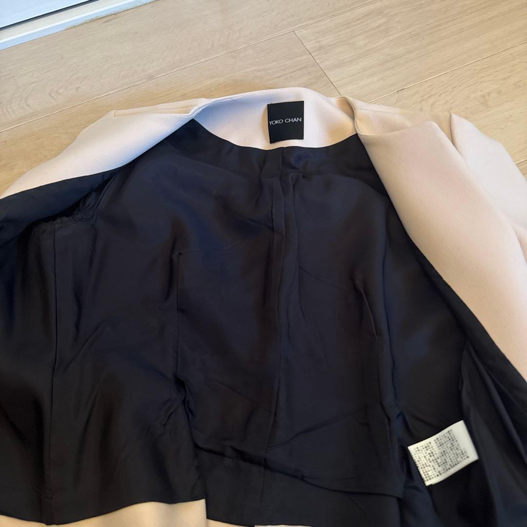 ヨーコチャン パールジャケット　ピンク38