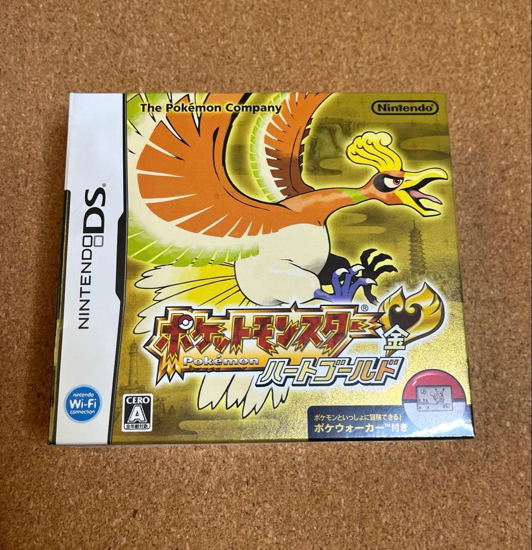 【週末限定価格】ポケットモンスター ハートゴールド　シュリンク付 特典付