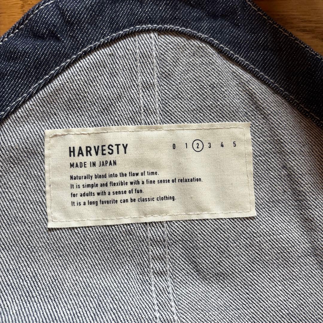 ハーベスティ　ダークデニム サロペット オーバーオール